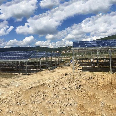 Agriculture Greenhouse Solar System Customized Color Corrosion Resistance